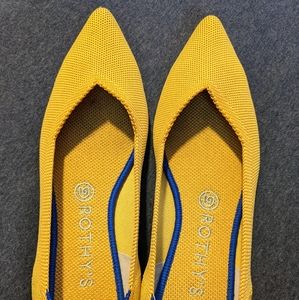 Saffron Rothy's Pointed Flats 9M